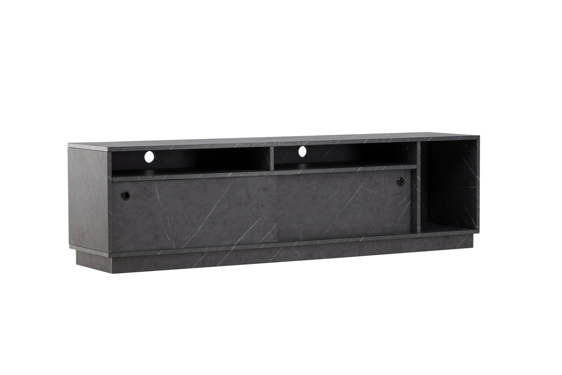 Girona TV-Board – Schwarz / Melamin