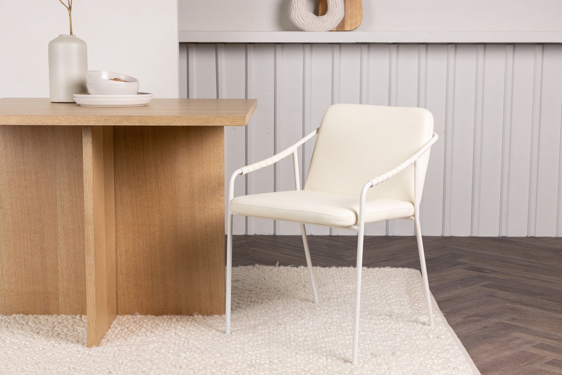 Tvist Esszimmerstuhl 2er-Pack – Beige