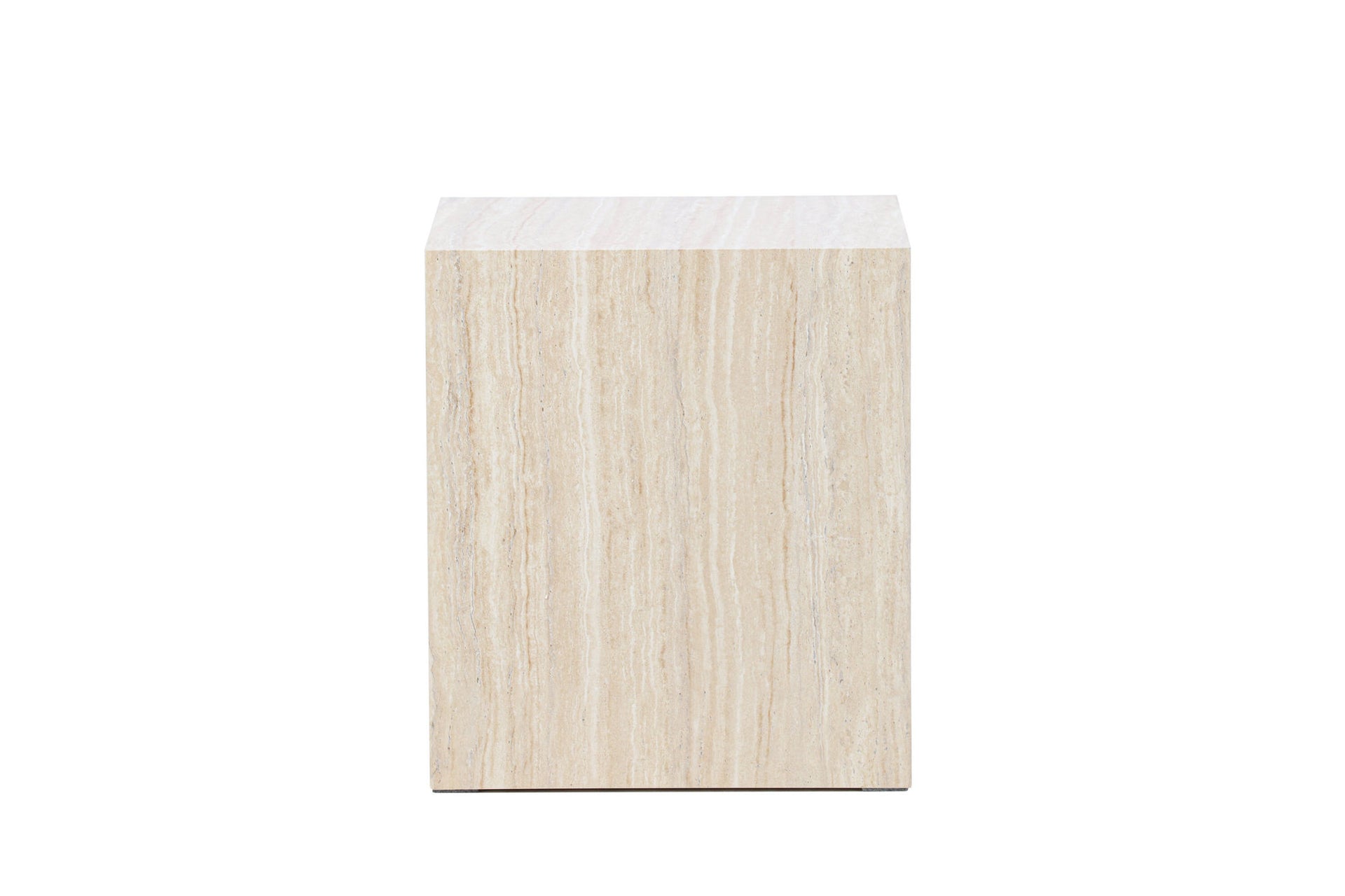 York Couchtisch in Travertinoptik klein