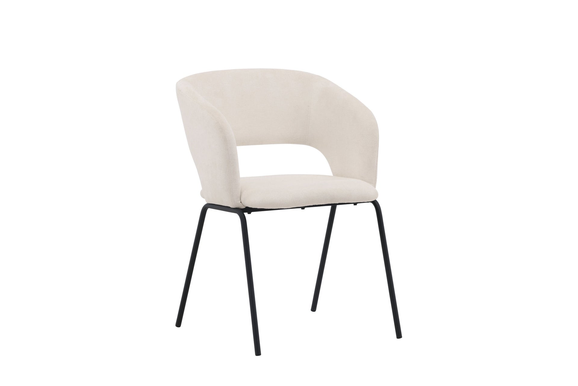 Day Esszimmerstuhl 2er-Pack – Weißes Leinen