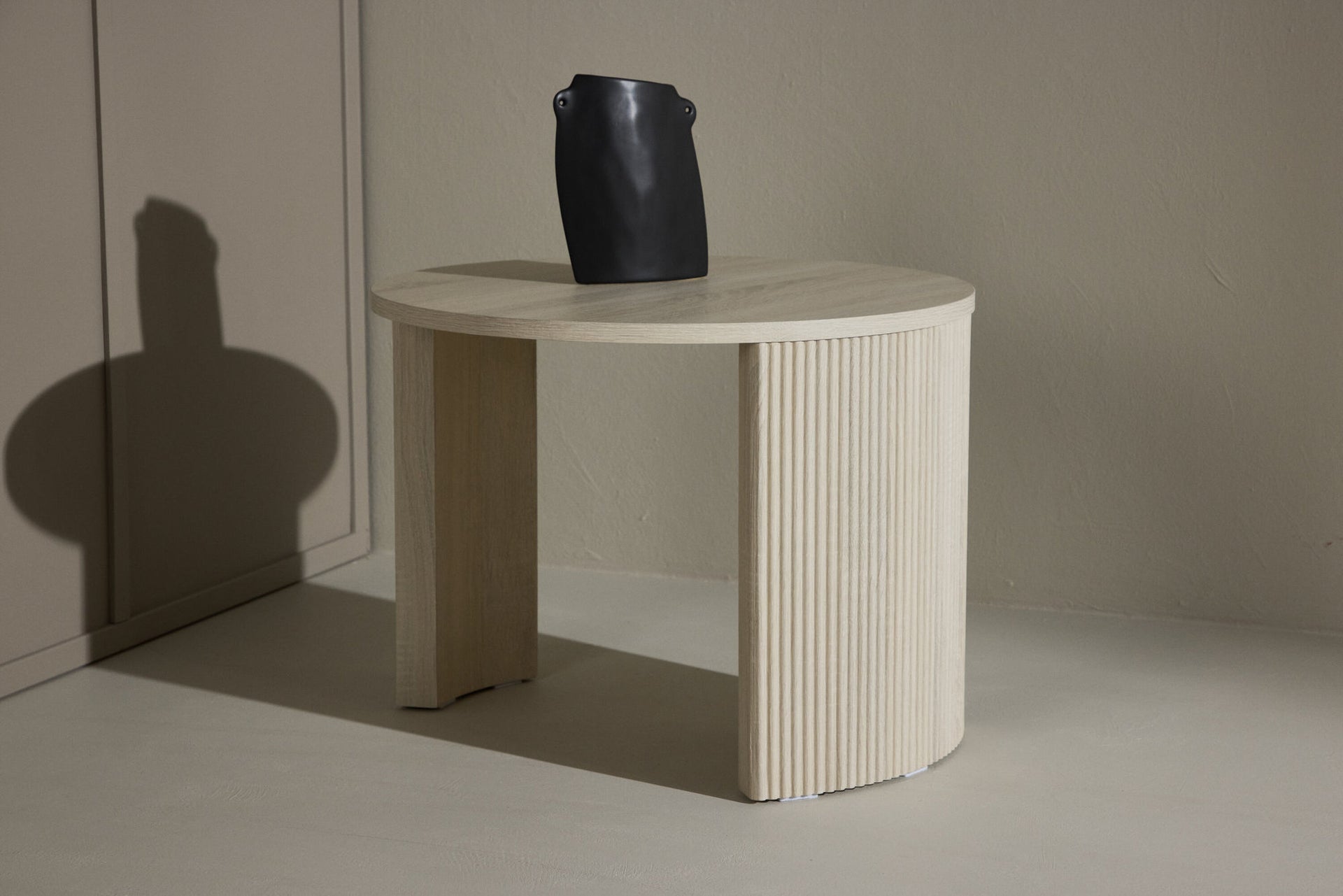 Bristol Couchtisch in weiß gewischt