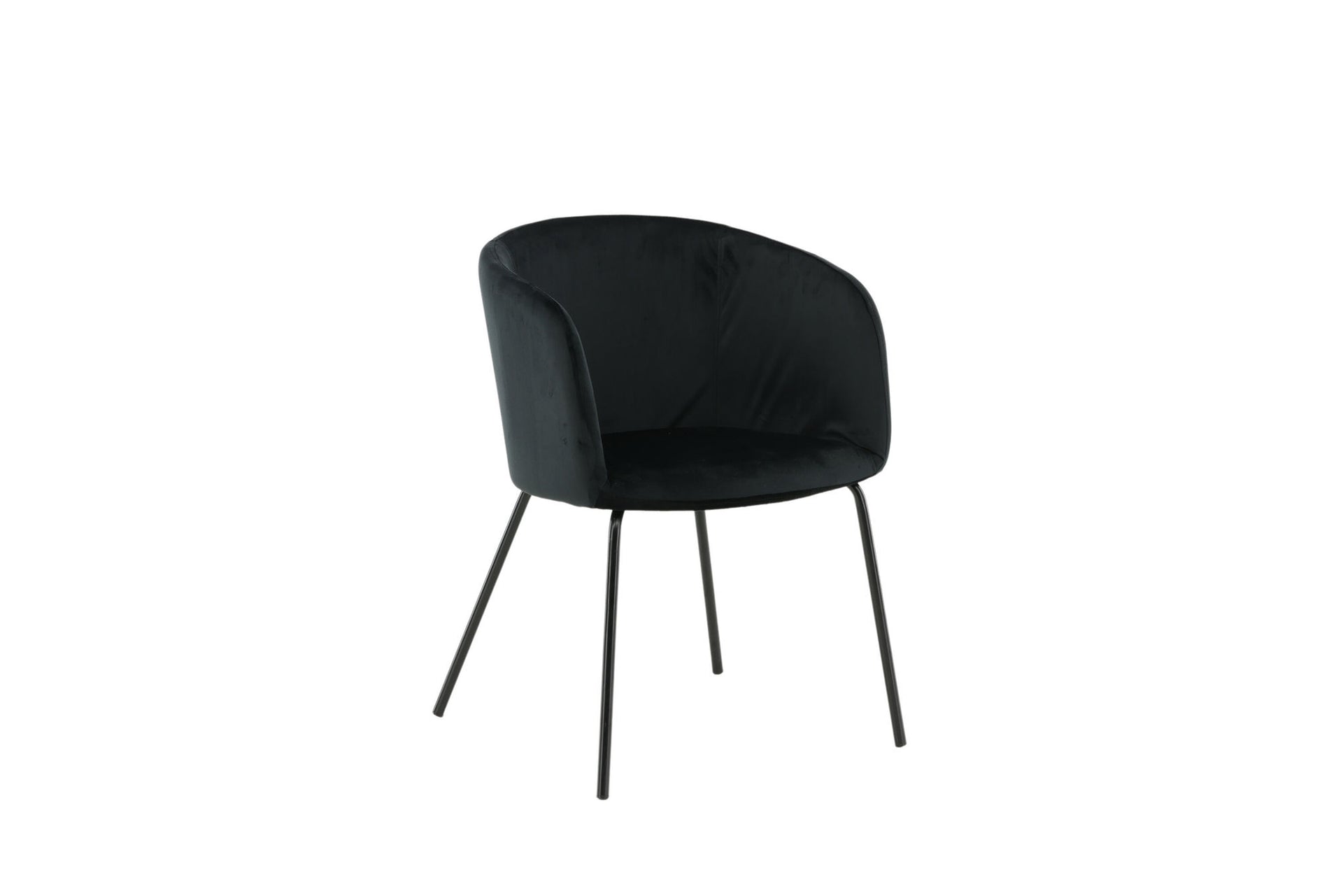 Berit Stuhl – Schwarzer Samt