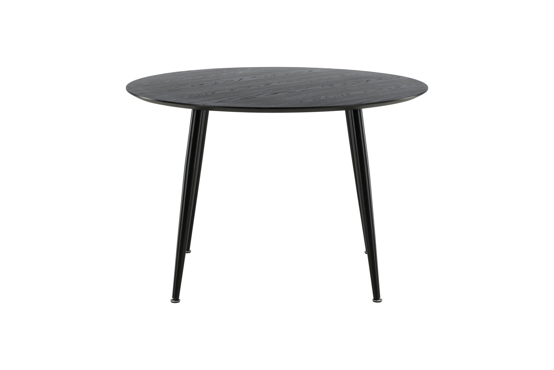 Runder Esstisch Dipp in Schwarz, Ø 115 cm
