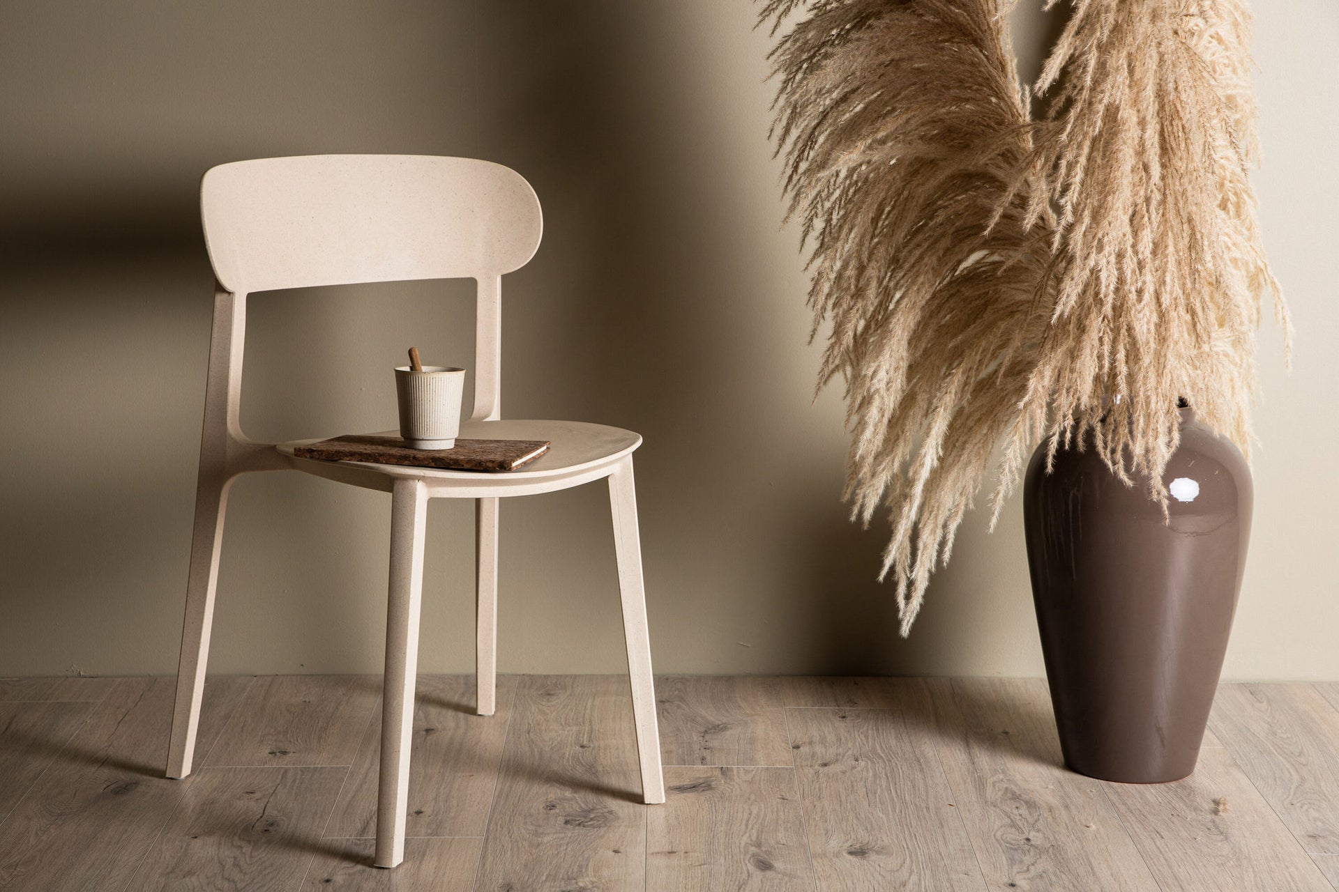 Ästol Esszimmerstuhl 2er-Pack – Natur Holz