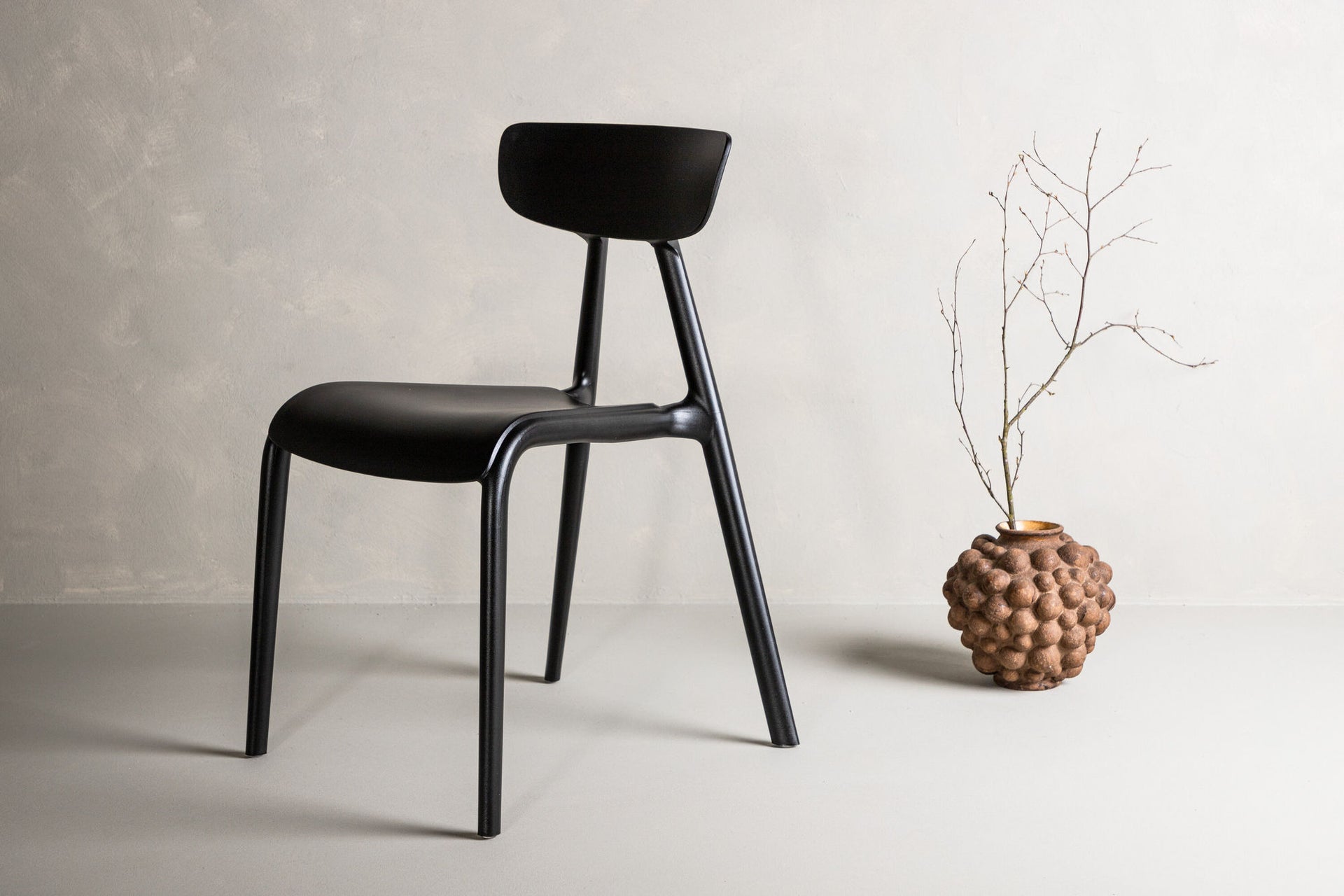 Ursholmen Esszimmerstuhl 2er-Pack – Schwarz