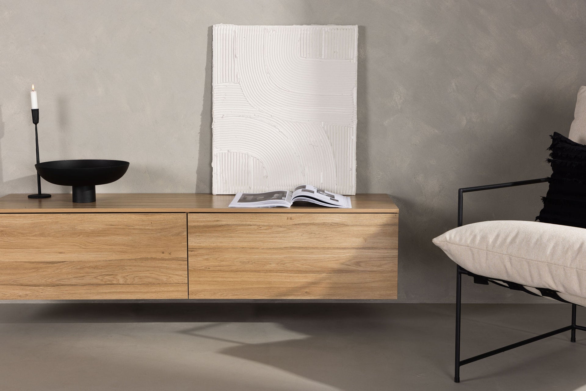 Frihamn Lowboard – Eichen-Optik