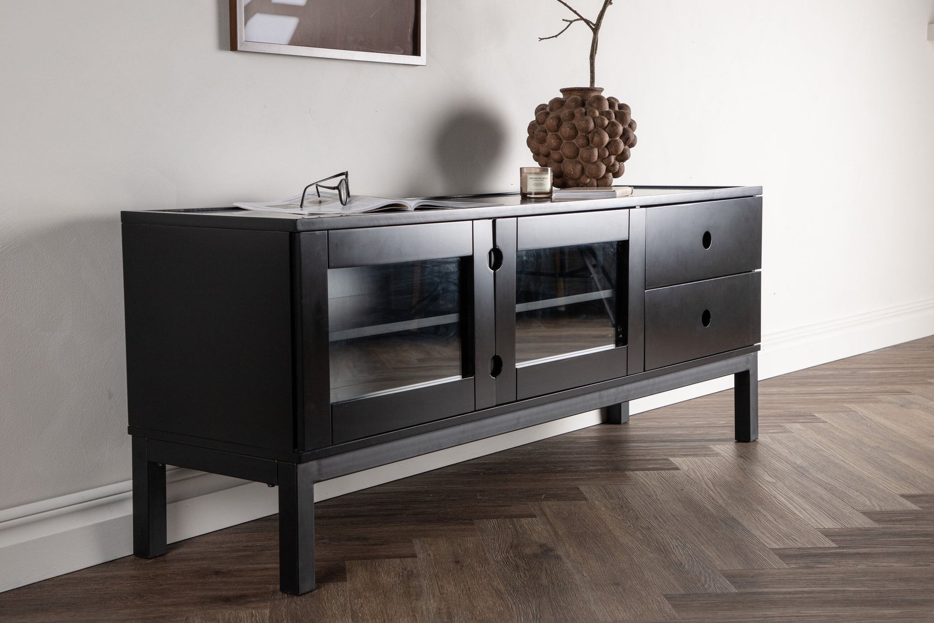Alcoa Sideboard – Schwarz