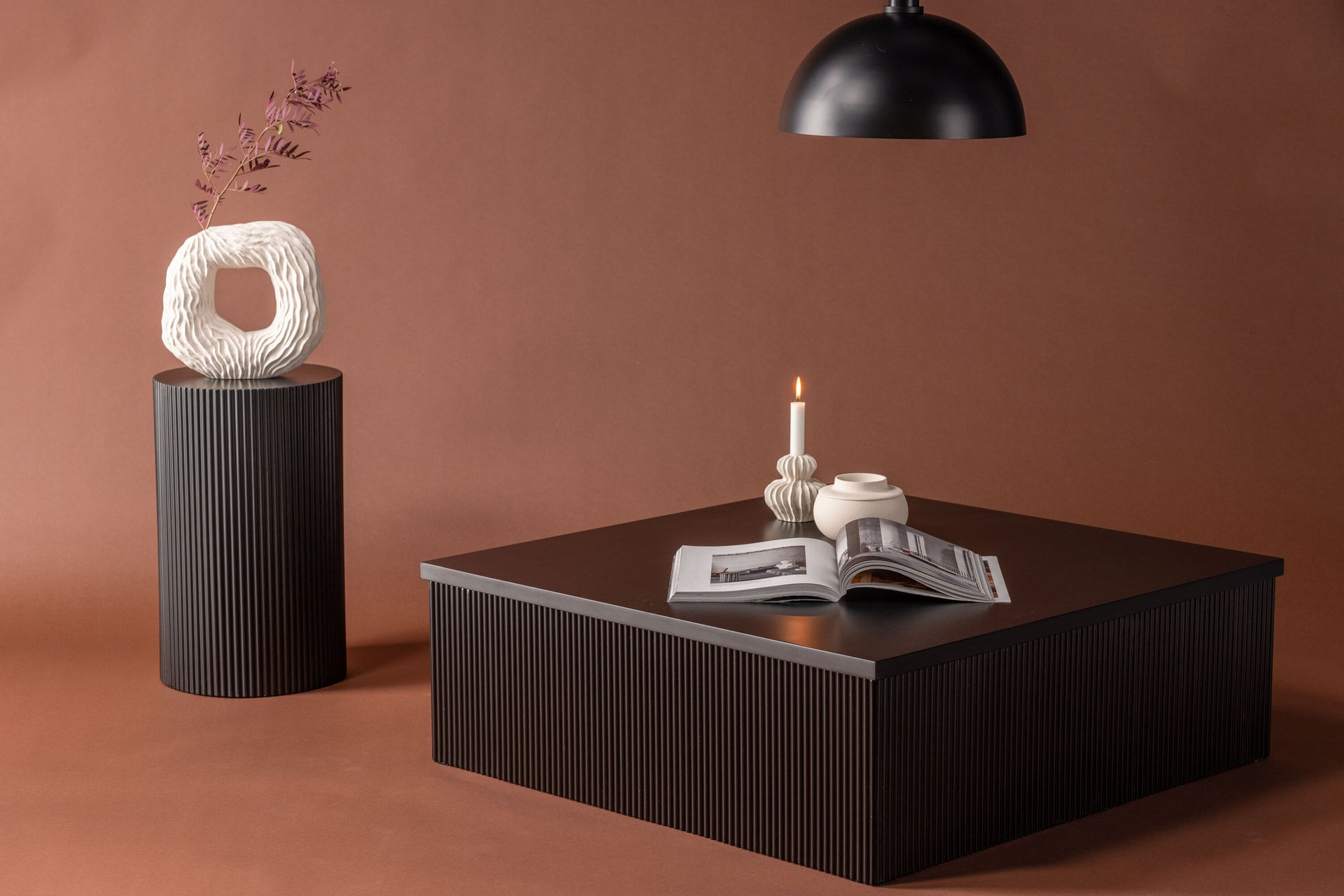 Lenox Couchtisch in Schwarz