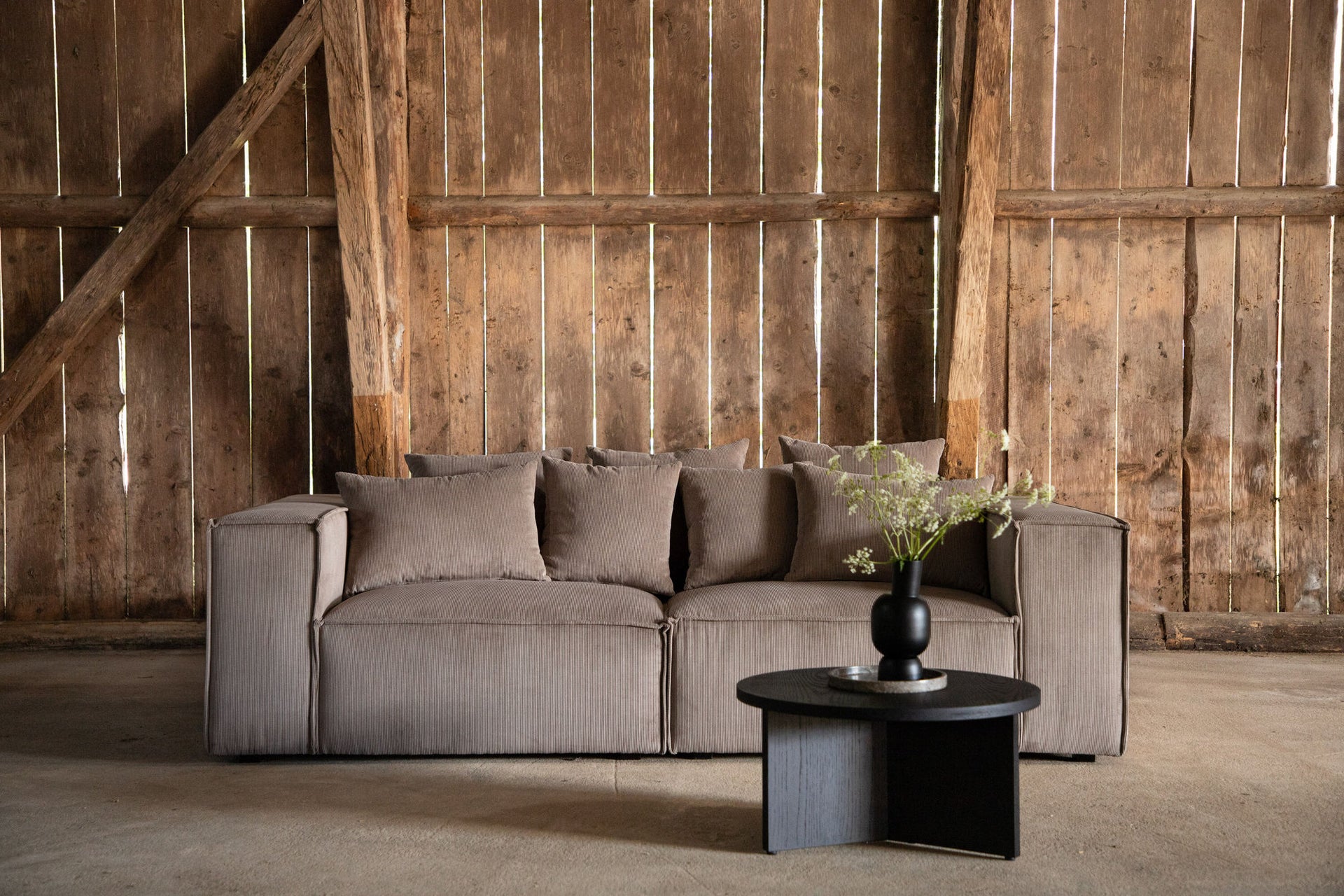 Gillholmen Sofa – Braun / Manchester