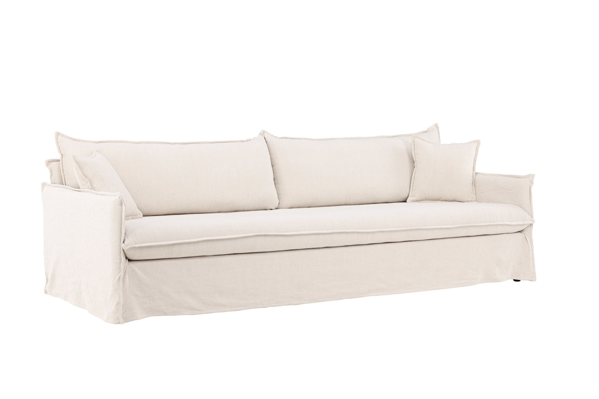 Nova 4-Sitzer Sofa – Beige / Leinen