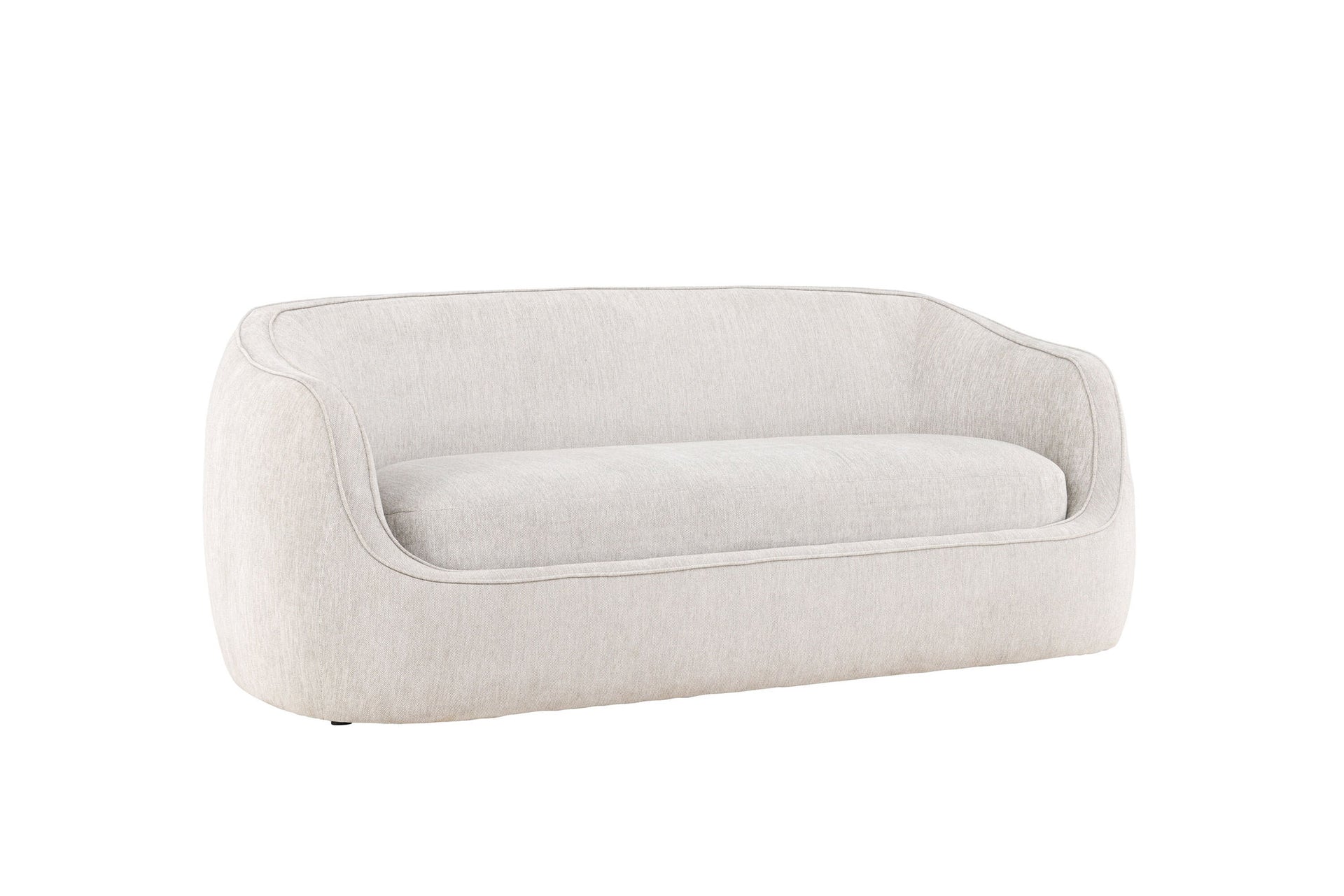 Elio 3-Sitzer Sofa – Hellgrau