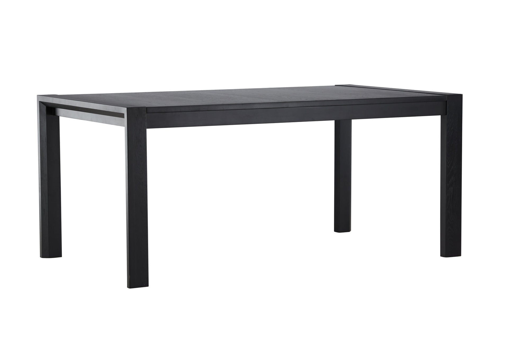 Rechteckiger Esstisch Slider in Schwarz ausziehbar, 170x95 cm