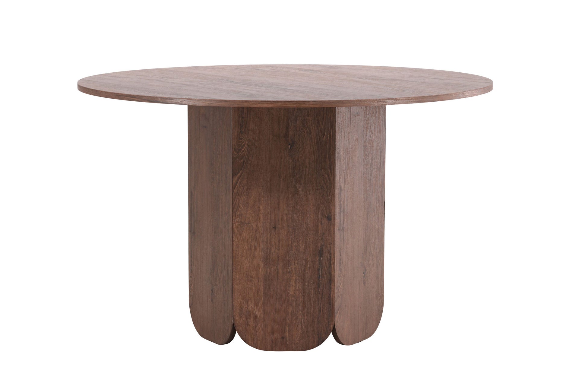 Runder Esstisch Tekla in Mocca, Ø 120 cm