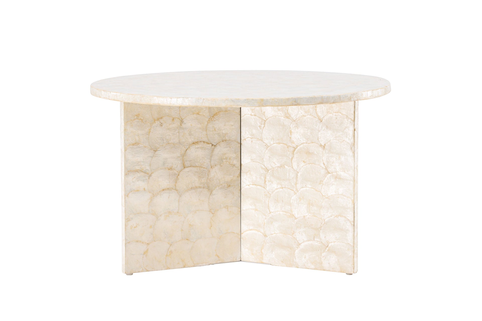 Smögen Couchtisch – Capiz / Natur groß