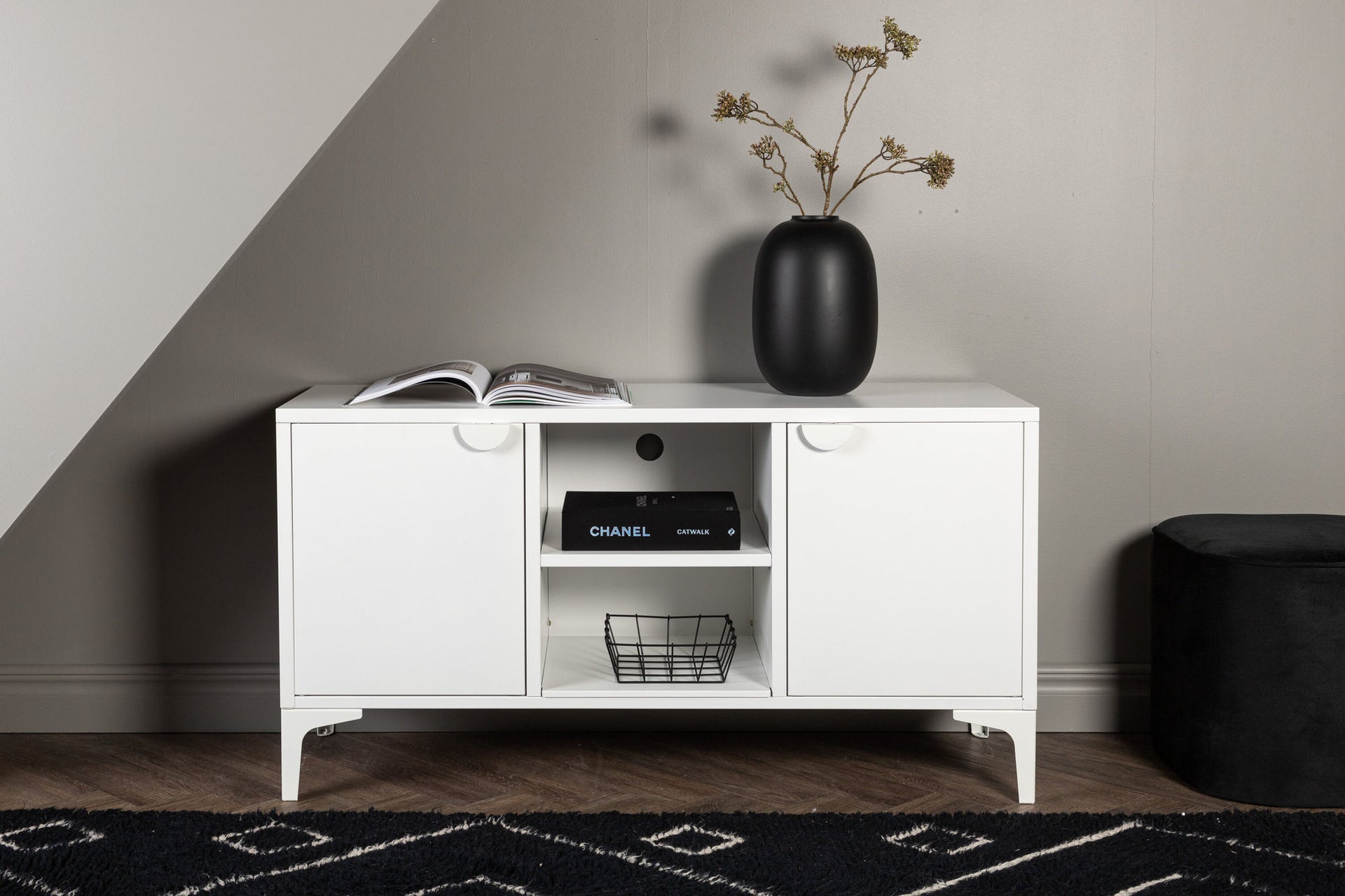 Piring TV-Board – Weiß