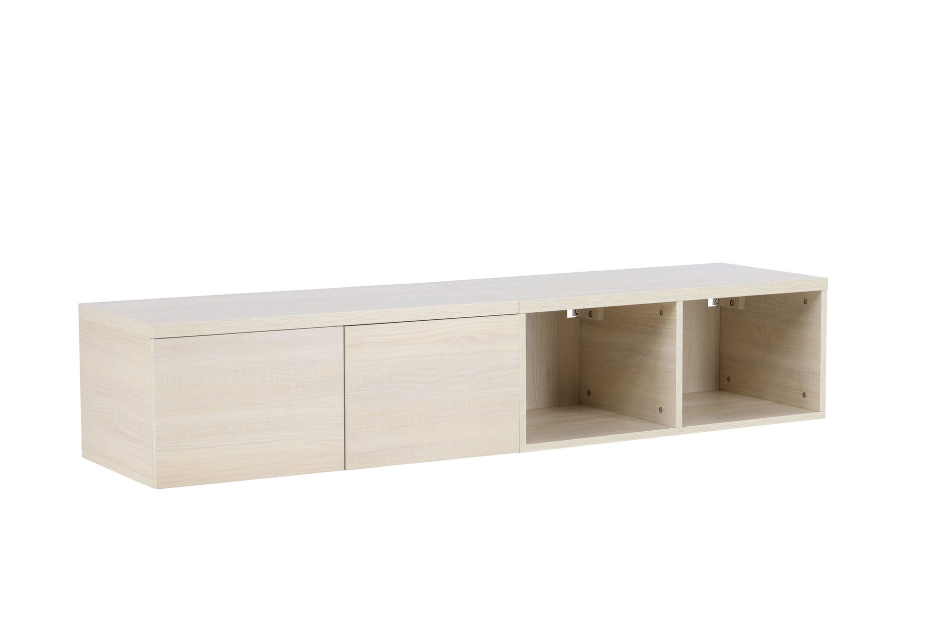 Nomi TV-Board 180x35 – Weiß gekalkt